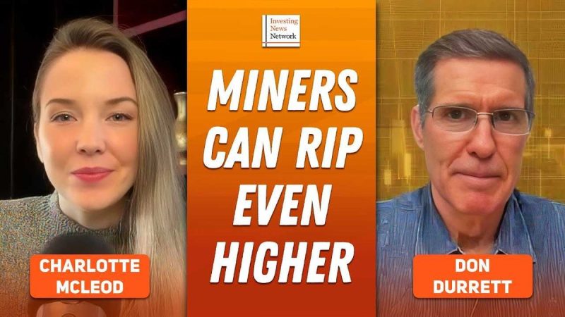 <strong>Don Durrett  of GoldStockData.com outlines current gold and silver market dynamics, explaining why the metals continue to rise and how high they could go in the future. </strong>
He also shares his current gold and silver stock strategy. 
<strong>Securities Disclosure: I, Charlotte McLeod, hold no direct investment interest in any company mentioned in this article.</strong>
This post appeared first on investingnews.com